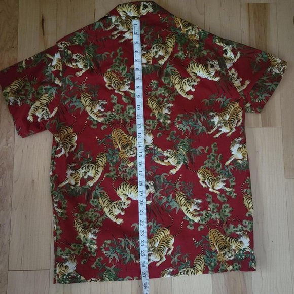 Tiger pattern short sleeve shirt - Picture 4 of 4